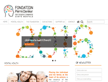 Tablet Screenshot of fondationpierredeniker.org